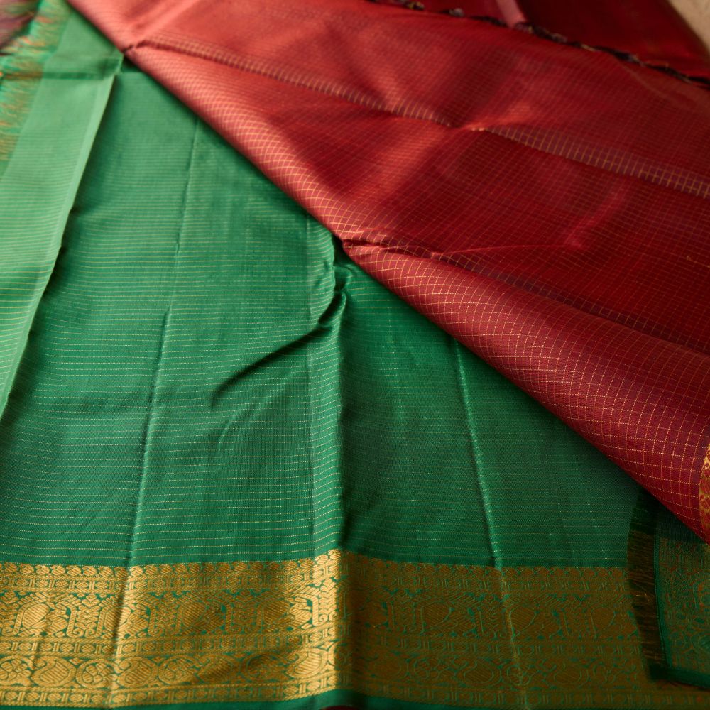 Kanjivaram Silk P-0004 - Image 11