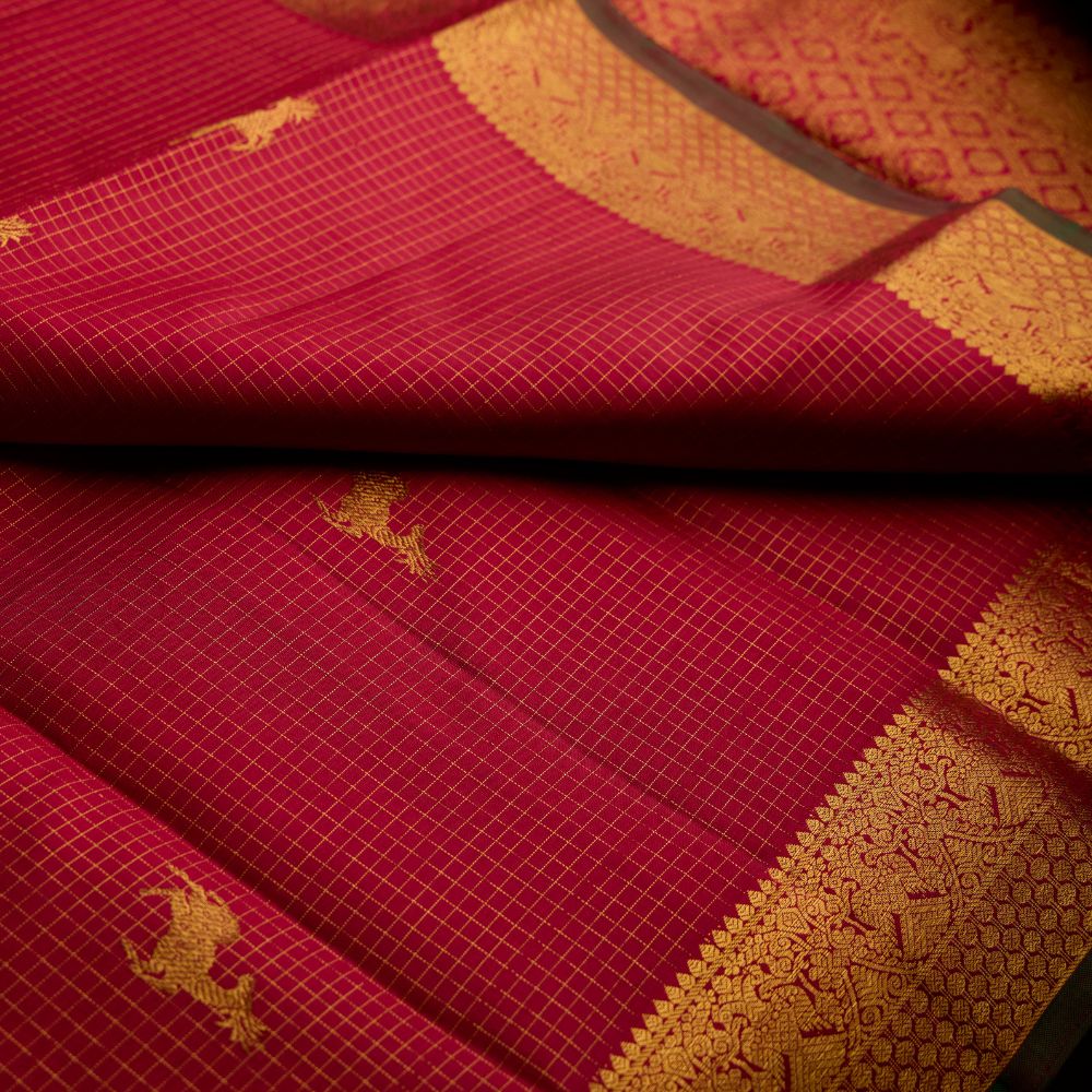 Kanjivaram Silk P-0012 - Image 8