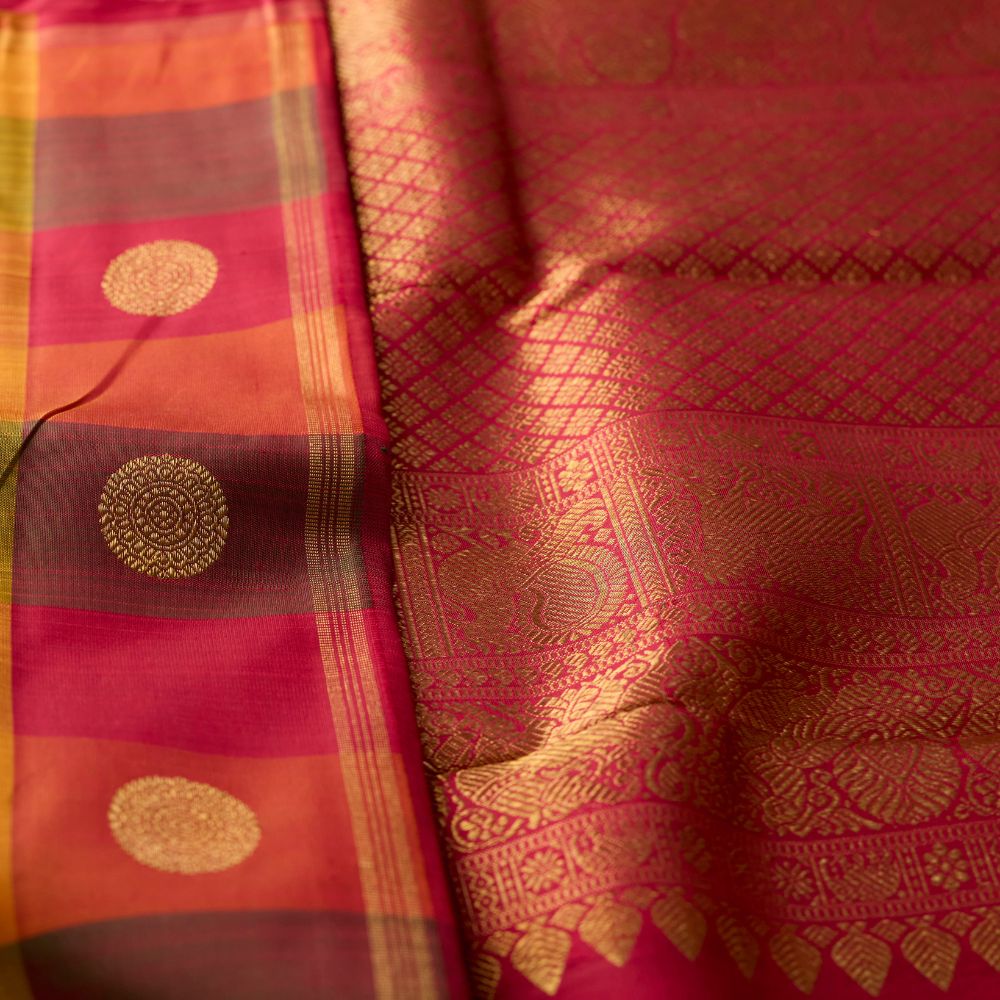 Kanjivaram Silk  P-0014 - Image 3